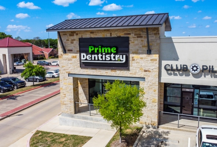 Exterior of Prime Dentistry building